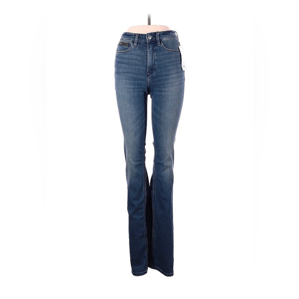 Athleta skulptek flare jeans size 4 tall. EUC. Super cute but I need a size up